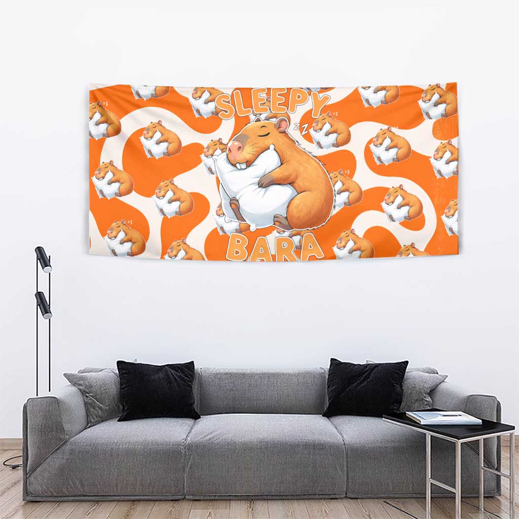 Capybara Sleep Tapestry Sleepybara Nightdress