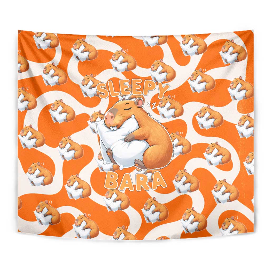 Capybara Sleep Tapestry Sleepybara Nightdress