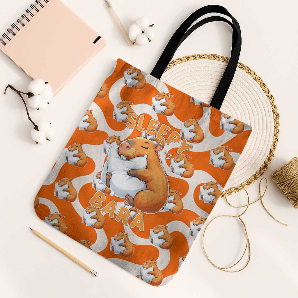 Capybara Sleep Tote Bag Sleepybara Nightdress