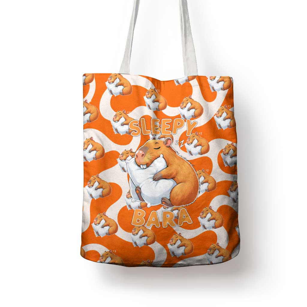 Capybara Sleep Tote Bag Sleepybara Nightdress