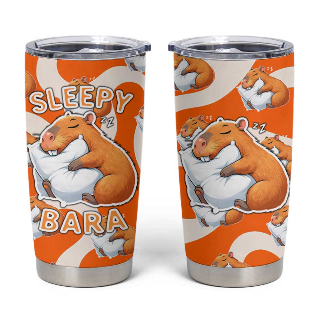 Capybara Sleep Tumbler Cup Sleepybara Nightdress