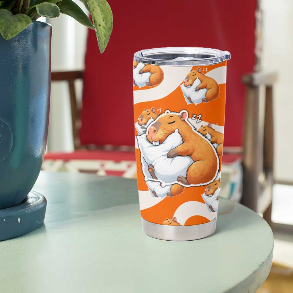 Capybara Sleep Tumbler Cup Sleepybara Nightdress