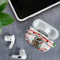 Cinco De Mayo Sugar Skull Mariachi AirPods Case Mexican Fiesta Floral Skeleton Guitar Folk Art