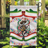 Cinco De Mayo Sugar Skull Mariachi Garden Flag Mexican Fiesta Floral Skeleton Guitar Folk Art