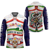 Cinco De Mayo Sugar Skull Mariachi Hockey Jersey Mexican Fiesta Floral Skeleton Guitar Folk Art