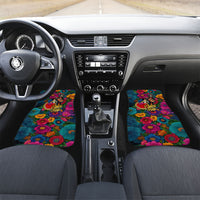 Cinco De Mayo Car Mats Mariachi Dancer - Vibrant Mexican Floral Fiesta Guitar Folk Art