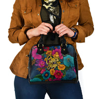Cinco De Mayo Shoulder Handbag Mariachi Dancer - Vibrant Mexican Floral Fiesta Guitar Folk Art