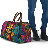Cinco De Mayo Travel Bag Mariachi Dancer - Vibrant Mexican Floral Fiesta Guitar Folk Art