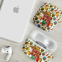 Cinco De Mayo AirPods Case Lucha Libre Wrestler - Pop Art Comic Style Mexican Fiesta Taco
