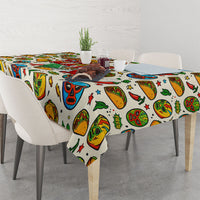 Cinco De Mayo Tablecloth Lucha Libre Wrestler - Pop Art Comic Style Mexican Fiesta Taco