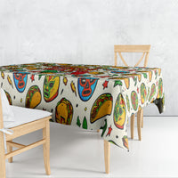 Cinco De Mayo Tablecloth Lucha Libre Wrestler - Pop Art Comic Style Mexican Fiesta Taco
