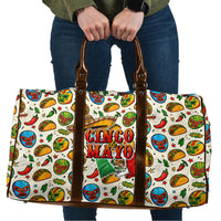 Cinco De Mayo Travel Bag Lucha Libre Wrestler - Pop Art Comic Style Mexican Fiesta Taco