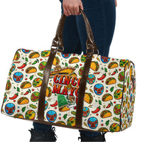 Cinco De Mayo Travel Bag Lucha Libre Wrestler - Pop Art Comic Style Mexican Fiesta Taco