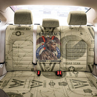 Double V Campaign Tuskegee Airmen Back Car Seat Cover Vintage Military Aviation P-51 Mustang World War II Art