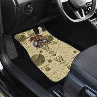 Double V Campaign Tuskegee Airmen Car Mats Vintage Military Aviation P-51 Mustang World War II Art