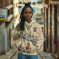 Double V Campaign Tuskegee Airmen Hoodie Vintage Military Aviation P-51 Mustang World War II Art