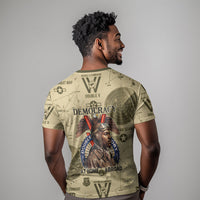 Double V Campaign Tuskegee Airmen T shirt Vintage Military Aviation P-51 Mustang World War II Art