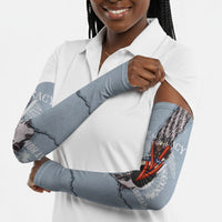 Double V Campaign American Democracy Arm Sleeves Military Buffalo Soldiers World War II Heritage Art