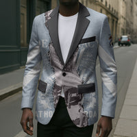 Double V Campaign American Democracy Blazer Military Buffalo Soldiers World War II Heritage Art