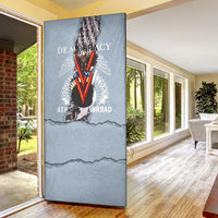 Double V Campaign American Democracy Door Cover Military Buffalo Soldiers World War II Heritage Art