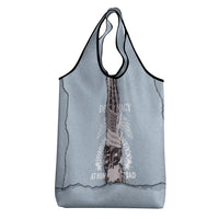 Double V Campaign American Democracy Grocery Bag Military Buffalo Soldiers World War II Heritage Art