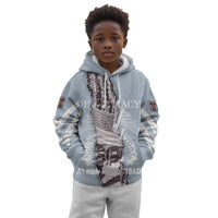 Double V Campaign American Democracy Kid Hoodie Military Buffalo Soldiers World War II Heritage Art