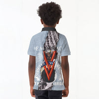 Double V Campaign American Democracy Kid Polo Shirt Military Buffalo Soldiers World War II Heritage Art