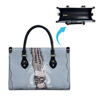 Double V Campaign American Democracy Leather Bag Military Buffalo Soldiers World War II Heritage Art