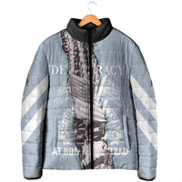 Double V Campaign American Democracy Padded Jacket Military Buffalo Soldiers World War II Heritage Art