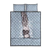 Double V Campaign American Democracy Quilt Bed Set Military Buffalo Soldiers World War II Heritage Art