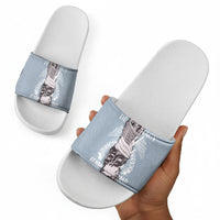 Double V Campaign American Democracy Slide Sandals Military Buffalo Soldiers World War II Heritage Art