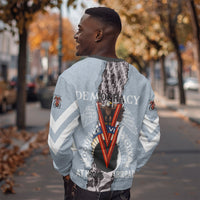 Double V Campaign American Democracy Sweatshirt Military Buffalo Soldiers World War II Heritage Art
