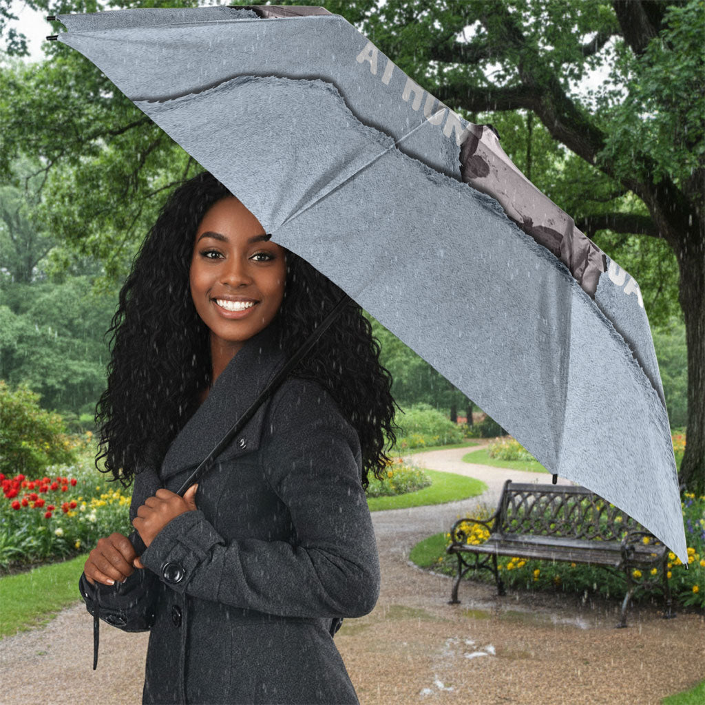 Double V Campaign American Democracy Umbrella Military Buffalo Soldiers World War II Heritage Art