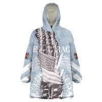 Double V Campaign American Democracy Wearable Blanket Hoodie Military Buffalo Soldiers World War II Heritage Art
