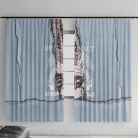 Double V Campaign American Democracy Window Curtain Military Buffalo Soldiers World War II Heritage Art