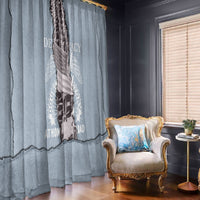 Double V Campaign American Democracy Window Curtain Military Buffalo Soldiers World War II Heritage Art