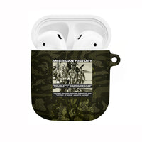 Double V Campaign American History 1942 AirPods Case Military Camouflage Tuskegee Airmen World War II