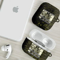 Double V Campaign American History 1942 AirPods Case Military Camouflage Tuskegee Airmen World War II