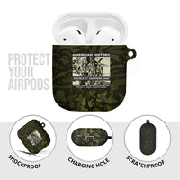 Double V Campaign American History 1942 AirPods Case Military Camouflage Tuskegee Airmen World War II
