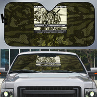 Double V Campaign American History 1942 Auto Sun Shade Military Camouflage Tuskegee Airmen World War II