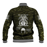 Double V Campaign American History 1942 Baseball Jacket Military Camouflage Tuskegee Airmen World War II