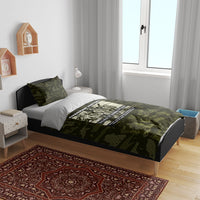 Double V Campaign American History 1942 Bedding Set Military Camouflage Tuskegee Airmen World War II