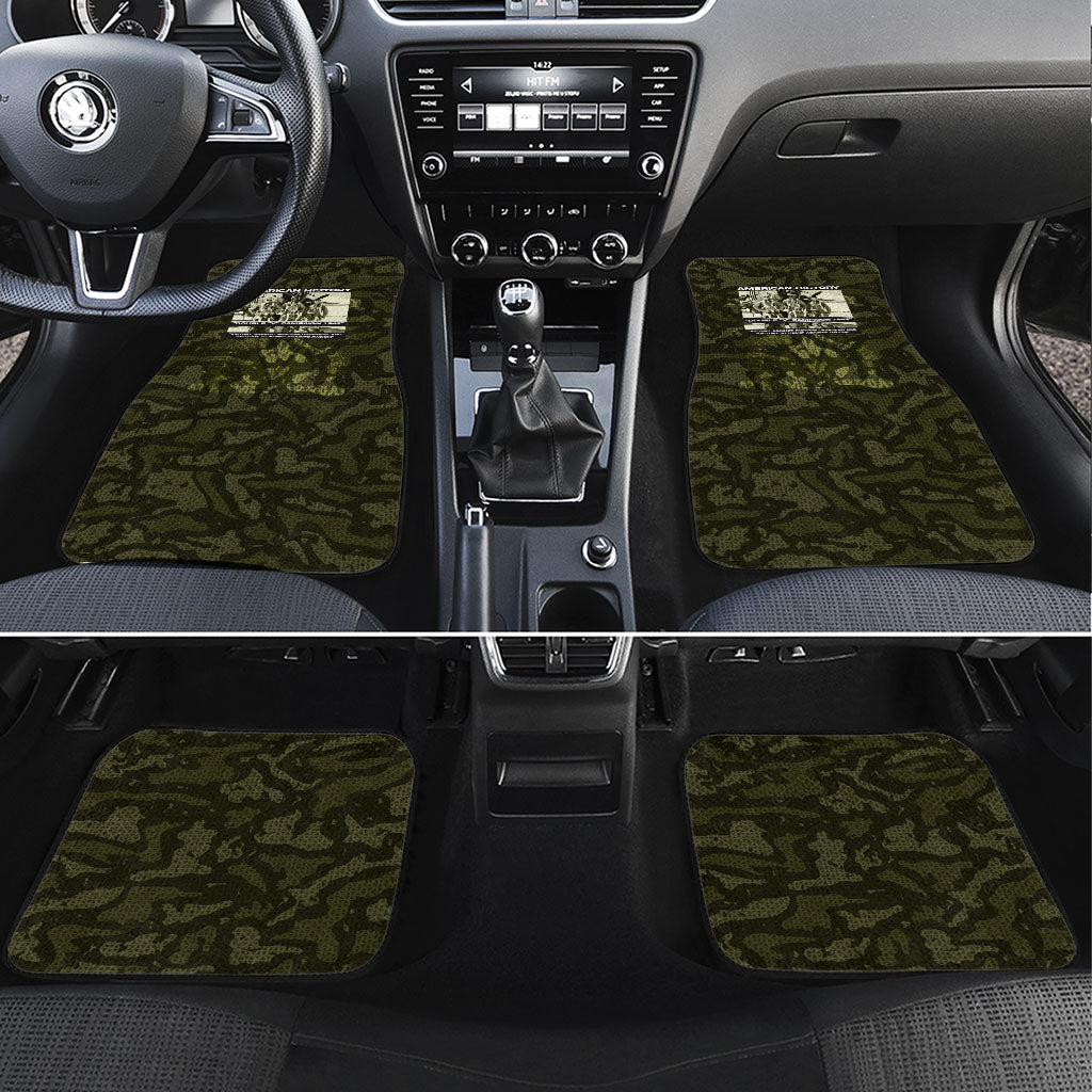 Double V Campaign American History 1942 Car Mats Military Camouflage Tuskegee Airmen World War II