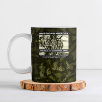 Double V Campaign American History 1942 Ceramic Mug Military Camouflage Tuskegee Airmen World War II