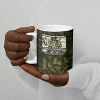 Double V Campaign American History 1942 Ceramic Mug Military Camouflage Tuskegee Airmen World War II