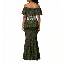 Double V Campaign American History 1942 Mermaid Dress Military Camouflage Tuskegee Airmen World War II