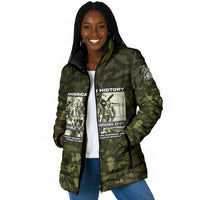Double V Campaign American History 1942 Padded Jacket Military Camouflage Tuskegee Airmen World War II