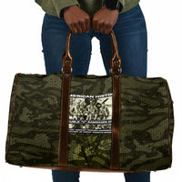 Double V Campaign American History 1942 Travel Bag Military Camouflage Tuskegee Airmen World War II