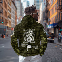 Double V Campaign American History 1942 Zip Hoodie Military Camouflage Tuskegee Airmen World War II