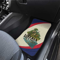 Liberia Wildlife Car Mats with African Safari and Ocean Marine Life Design